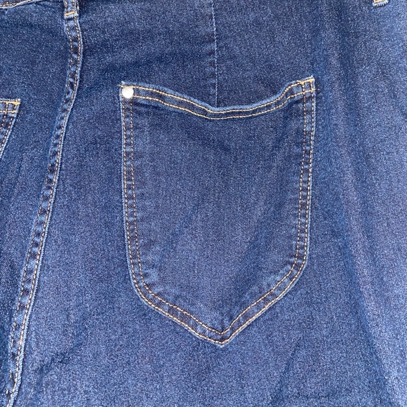 NWOT H&M Blue Skinny Jeans / Jeggings | Size 16 - Picture 6 of 8